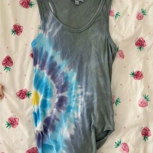 Agolde tie dye women’s bodysuit